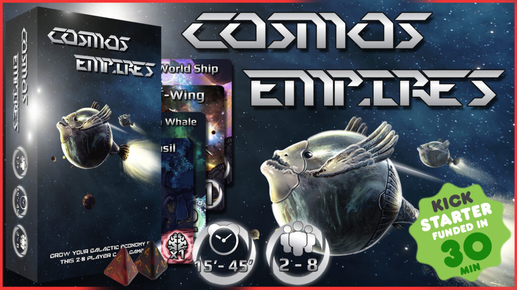 Cosmos Empires Live Now Australian Card Game